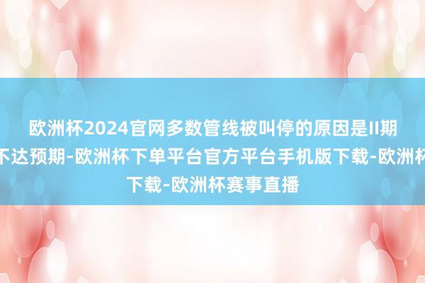 欧洲杯2024官网多数管线被叫停的原因是II期临床数据不达预期-欧洲杯下单平台官方平台手机版下载-欧洲杯赛事直播