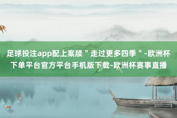 足球投注app配上案牍＂走过更多四季＂-欧洲杯下单平台官方平台手机版下载-欧洲杯赛事直播