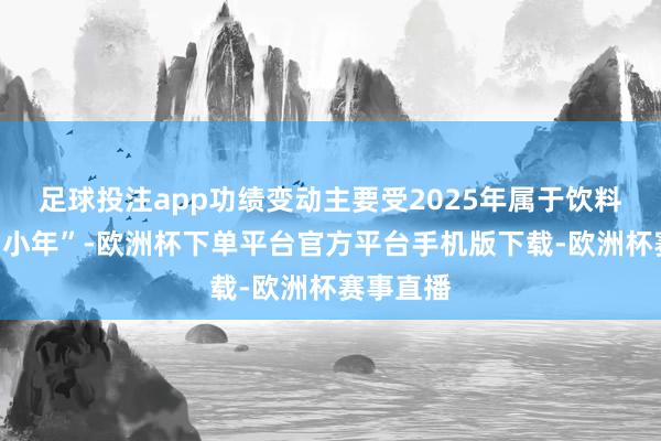 足球投注app功绩变动主要受2025年属于饮料行业的“小年”